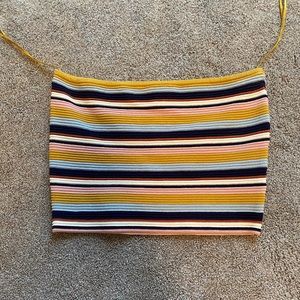 Pacsun multi color tube top